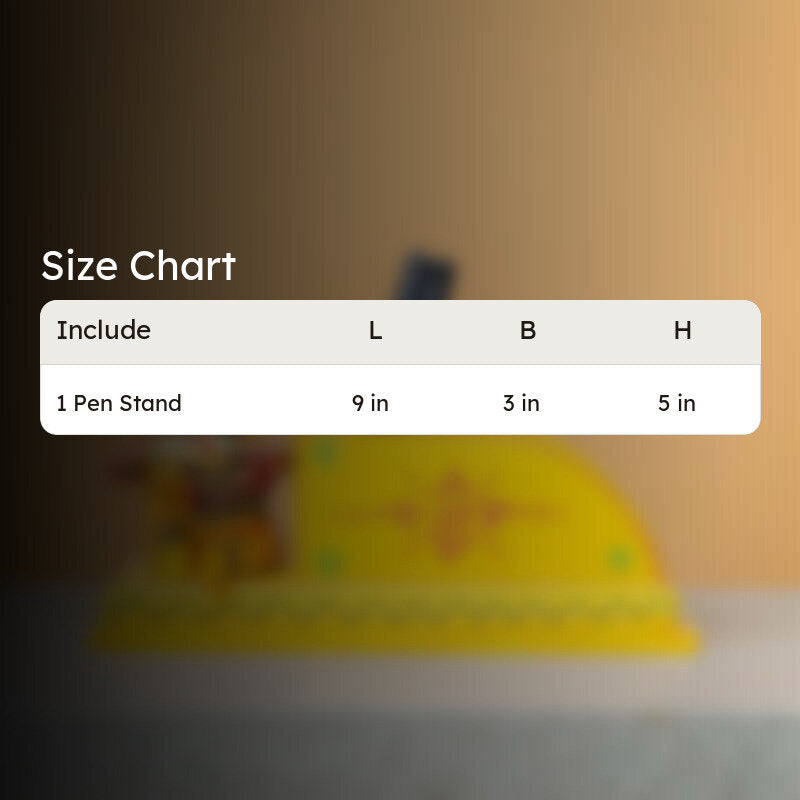 Handcrafted Wooden Musician Stationary Stand - Yellow media 9