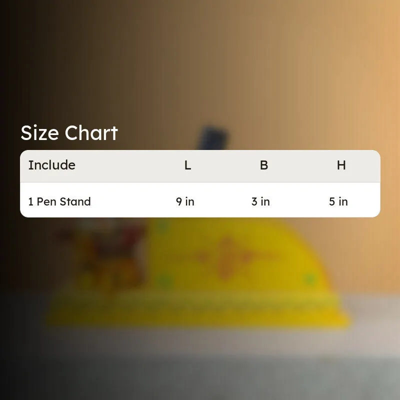 Handcrafted Wooden Musician Stationary Stand - Yellow media 9