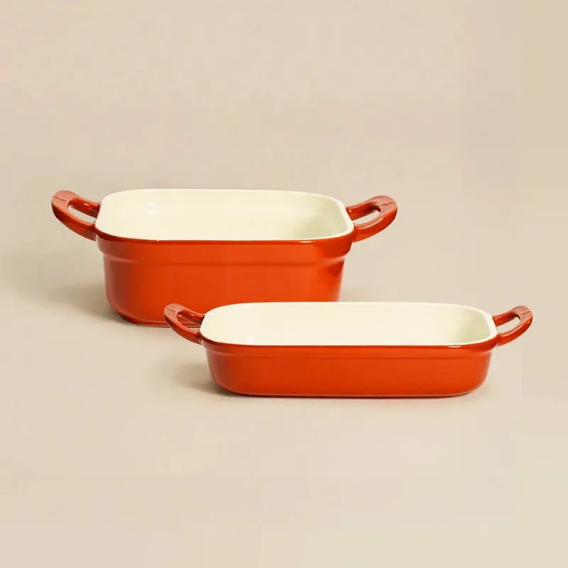 Cumin Co Ceramic Baking Trays - Red media 4