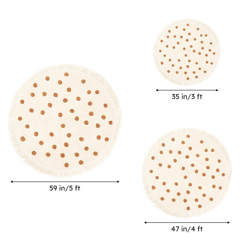 Iliyos Tufted Round Cotton Rug media 8