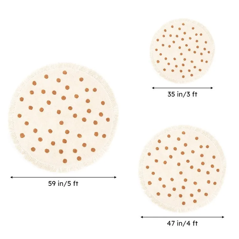 Iliyos Tufted Round Cotton Rug media 8