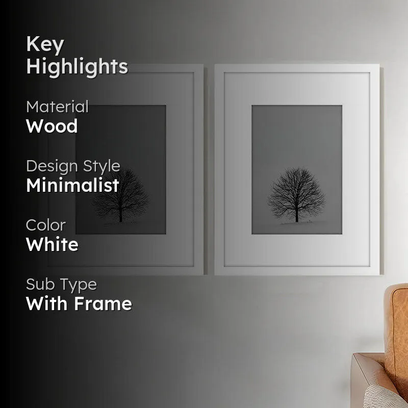 Sena Wooden Photo Frame - Set of Two media 2