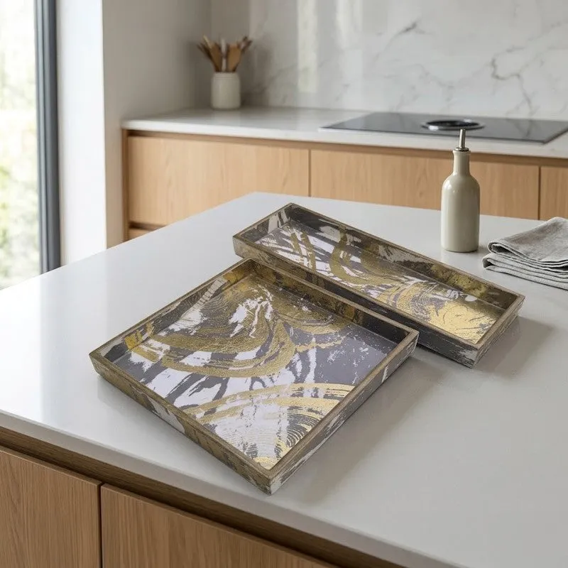 HostServe Serving Tray - Set of Two media 3