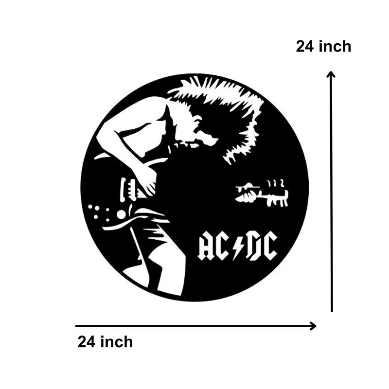 AC DC Rock Iron Wall Accent media 4