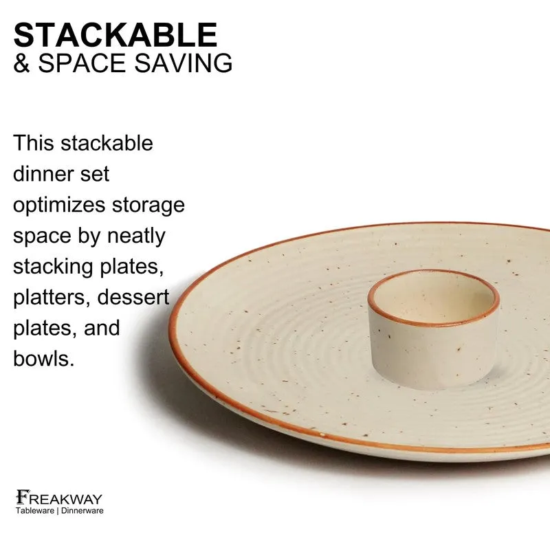 Solvra Nyxen Veyra Dinner Set - 4 Piece Set media 4