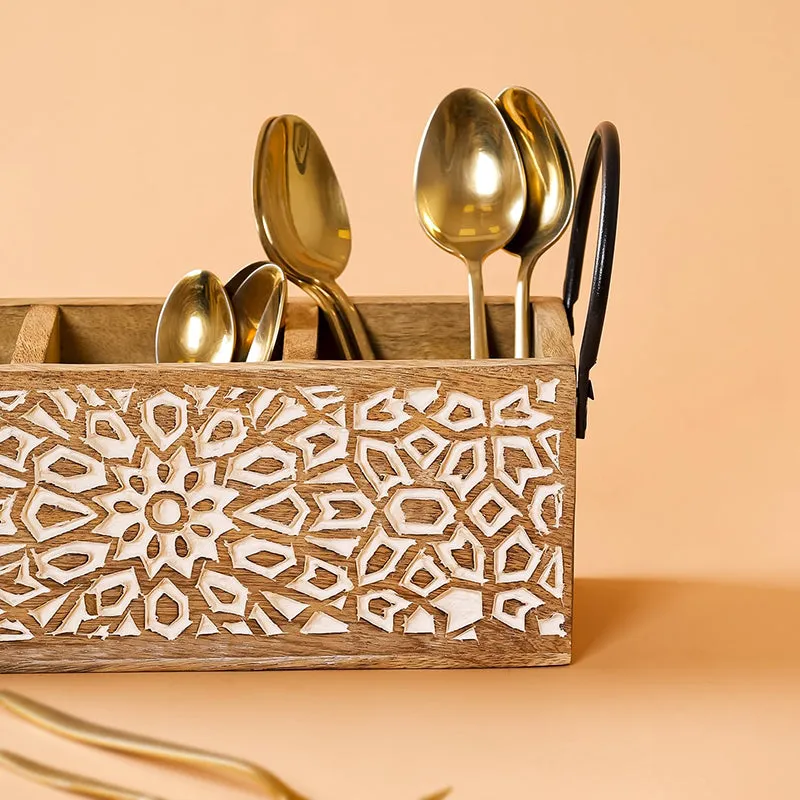 Spektra Wood Cutlery Stand media 6