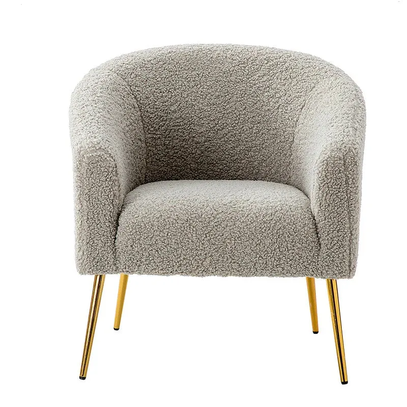 Stylo Neem Wood Accent Chair - Beige media 5