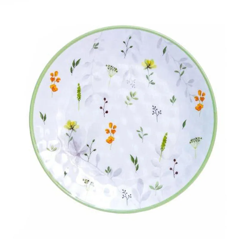 Servewell Floria Melamine Dinner Plate - Set Of Six media 5