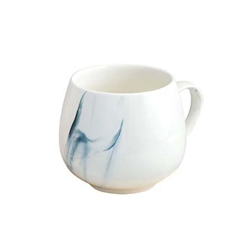 Splatter Ceramic Coffee Mug (350 mL Each) - Set of Two media 4