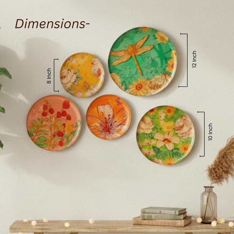 Vintage Garden Wall Plate - Set Of Five media 9