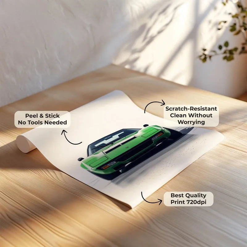 Emerald Racer Wall Poster media 7
