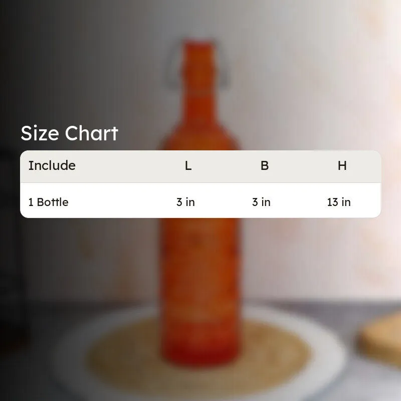 Yaro Water Bottle (Orange) - 1000 mL media 5