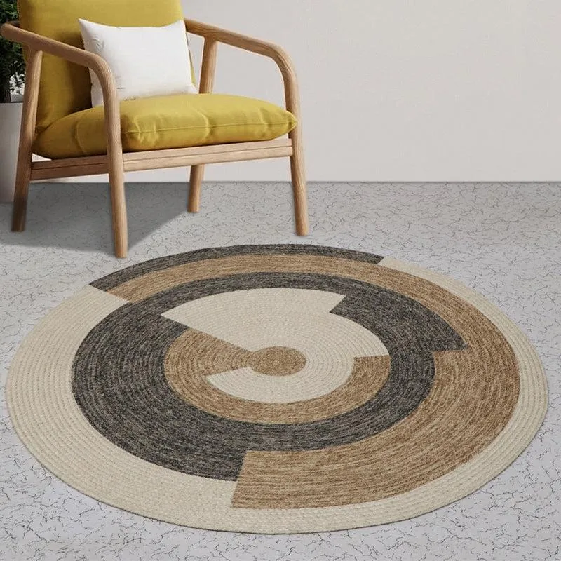 Naika Round Cotton Rug media 3
