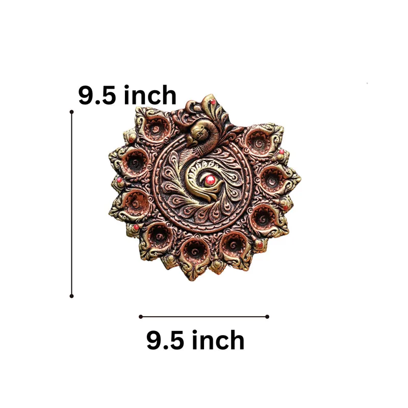 Mayurajyoti Terracotta Diya media 9