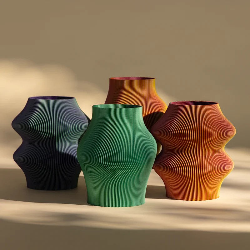 Fig Living Muse Vase GP (3d Printed) - Two Piece Set media 10