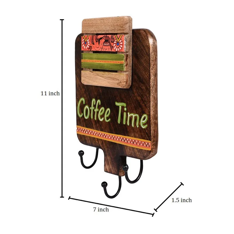 Coffee Ceramic,Wood Tea Cup (175 mL Each) - Four Piece Set media 7