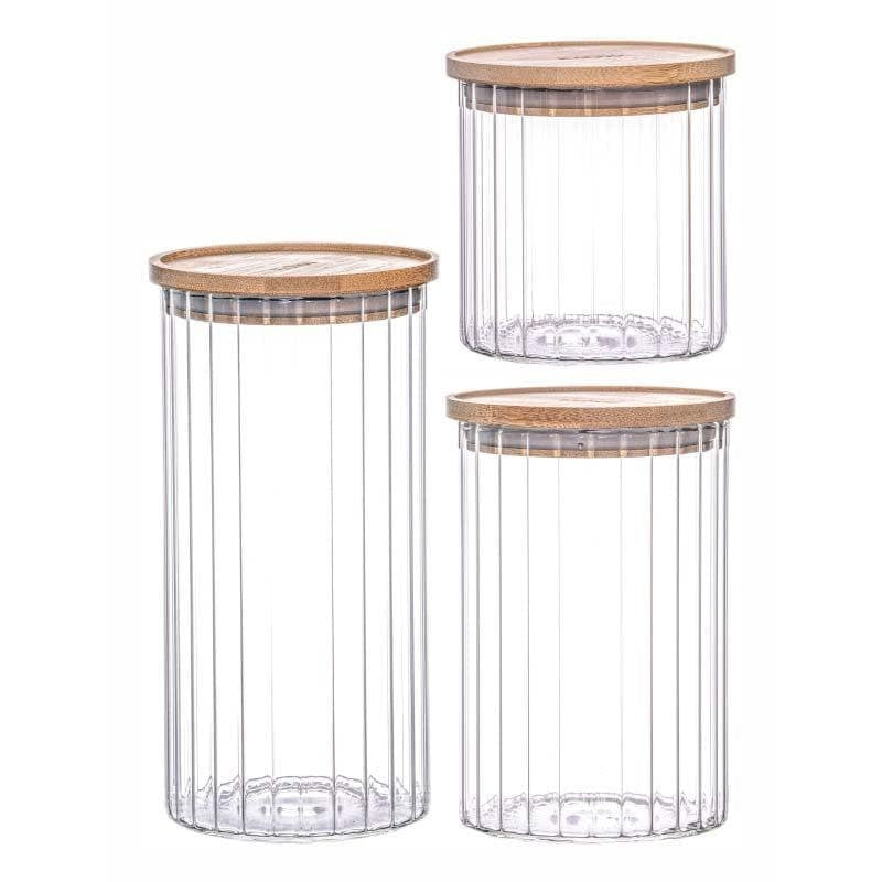 Sefona Storage Jar (685/1050/1400 mL) - Set Of Three media 4