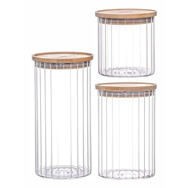 Sefona Storage Jar (685/1050/1400 mL) - Set Of Three media 4