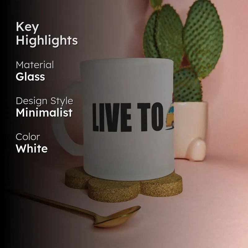 Wander Glass Coffee Mug (330 mL) media 2