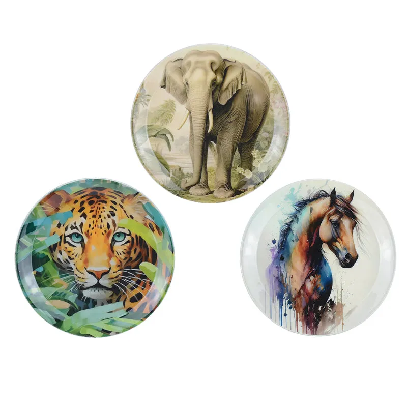 Untamed Wild Wall Plate - Set Of Three media 3