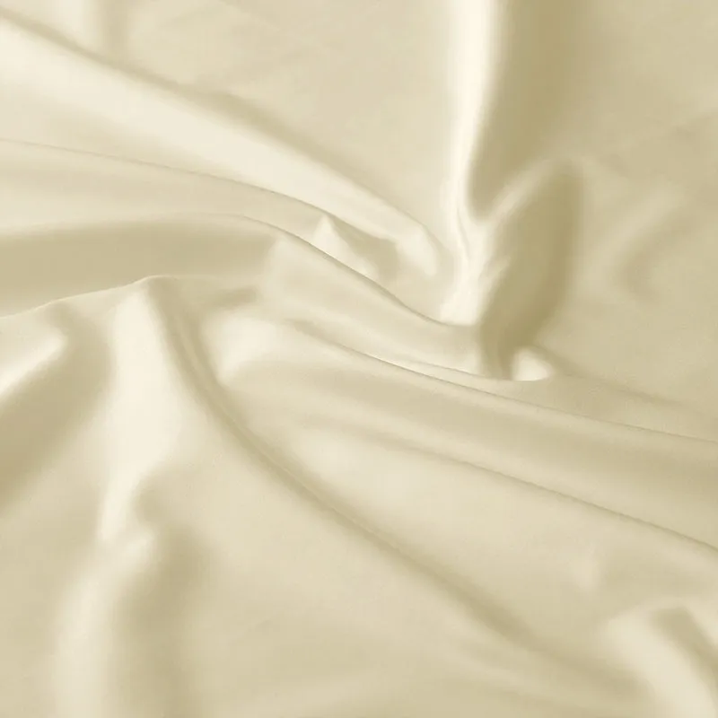 Maison Solid Cotton Pillow Cover (Ivory,400TC) - Set Of Two media 7