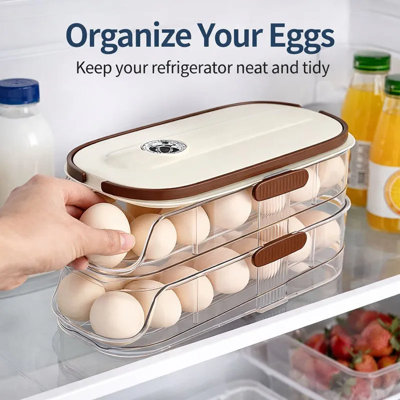 Rioware Egg Nest Fridge Organizers media 5