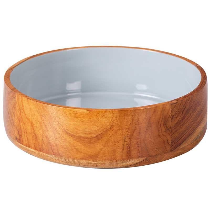 Rum Flat Serving Bowl - Grey media 5