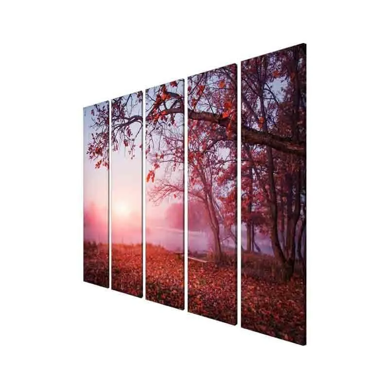 Autumn Season Wall Art - Five Piece Set media 5