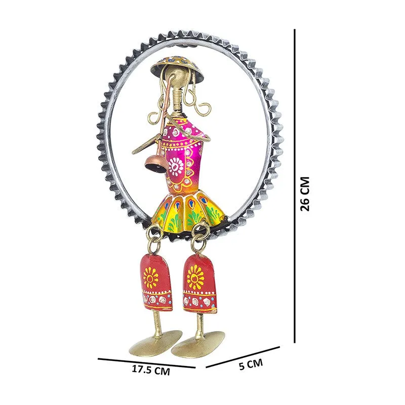 Dolly Swing Handcrafted Metal Wall Accent media 8