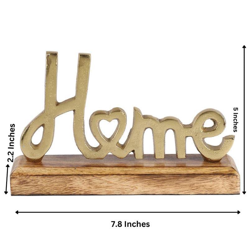 Home Bond Typography Showpiece - Gold media 5
