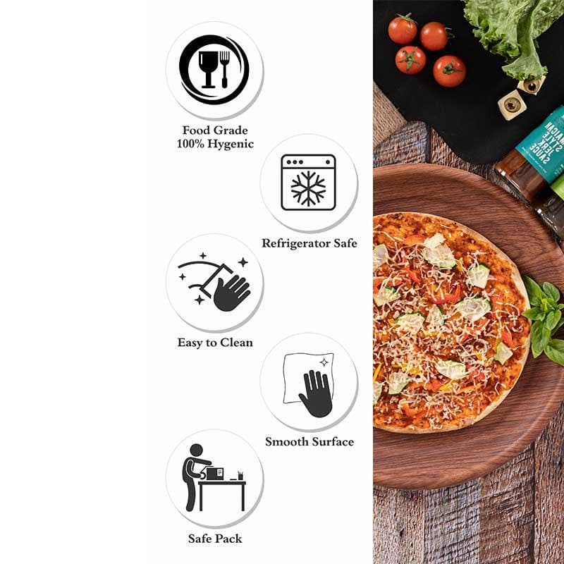 Papper-i-ka Melamine Pizza Plate media 5