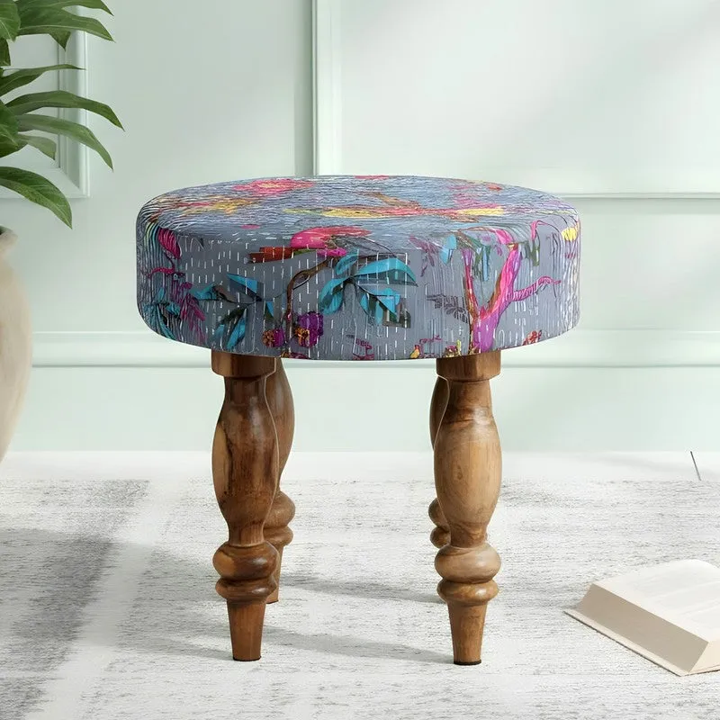 Qexon Sheesham Wooden Bench - Grey media 4