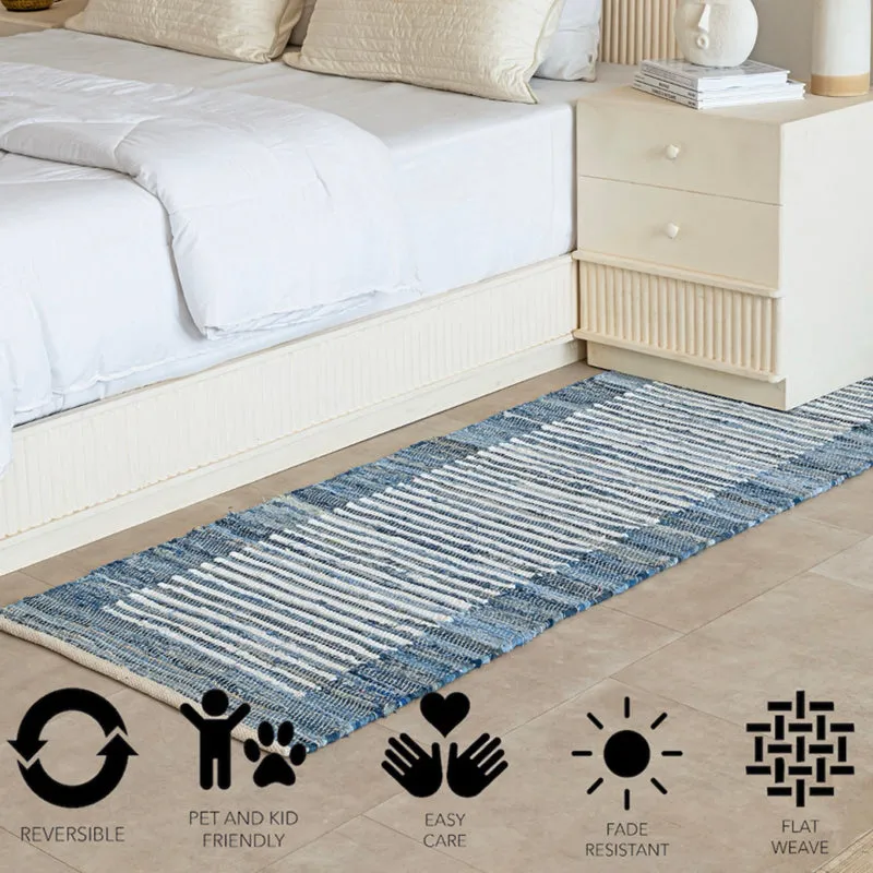 Keylin Cotton Runner Rug - Grey media 7