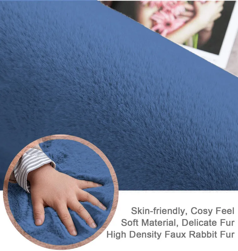 Dry Stride Microfiber Bath Mat - Blue media 3