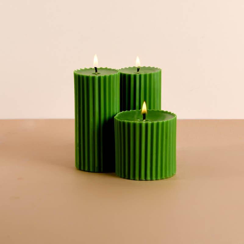 Combo of 2 'Belief' & 1 'Faith' Scented Candles - Crme de la Shea Scented media 3