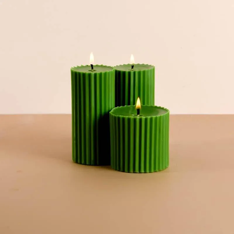 Combo of 2 'Belief' & 1 'Faith' Scented Candles - Crme de la Shea Scented media 3