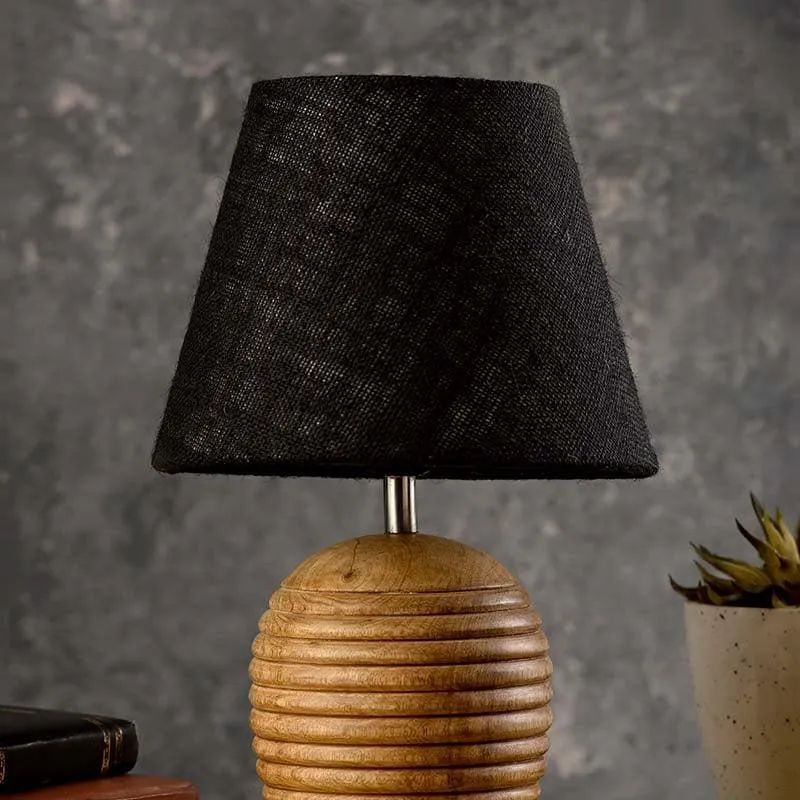 Shawty Fabric Table Lamp - Black media 3