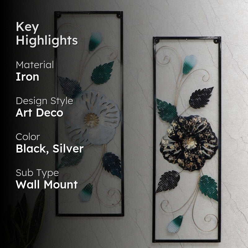 Bloomeia Iron Wall Accent - Set Of Two media 2