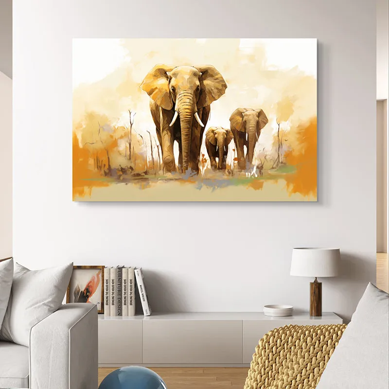 Savannah Family Canvas Wall Art media 3