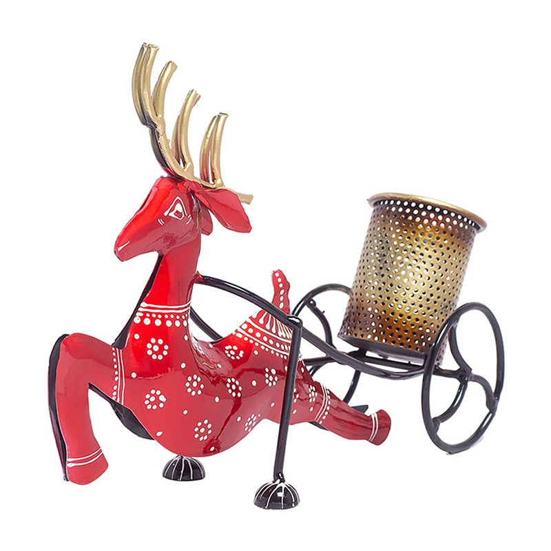 Reindeer Rush Metal Showpiece media 4