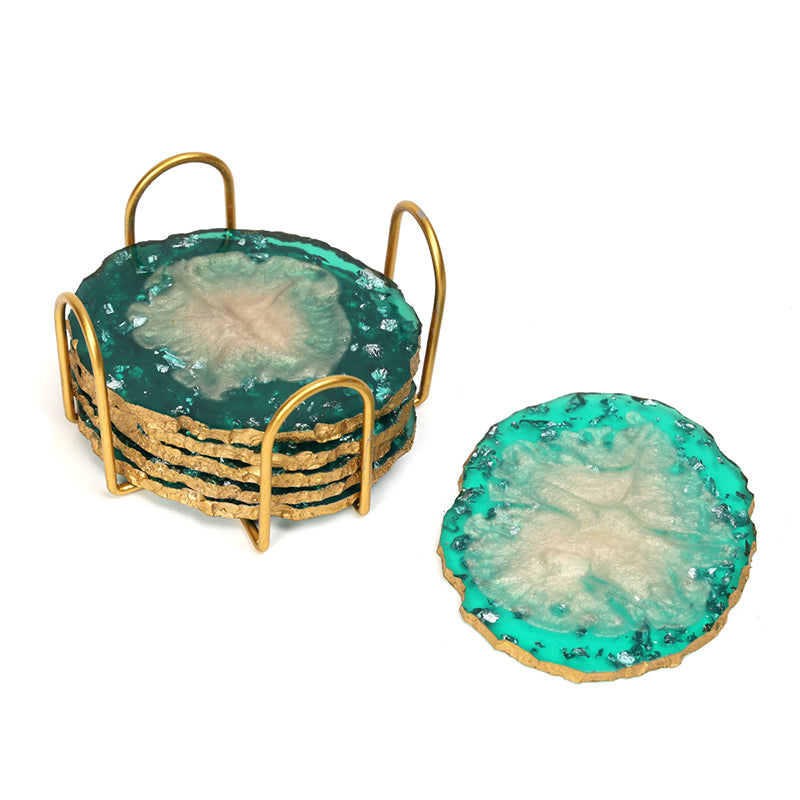 Tavina Resin Coaster - Seven Piece Set media 4