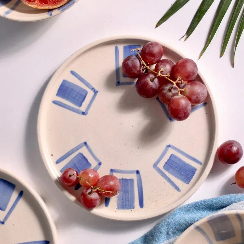 Ring & Brick Ceramic Platter - Set Of Four media 3