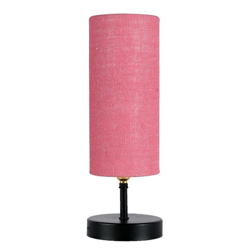 Mini Magic Jute Table Lamp - Pink,Black media 5