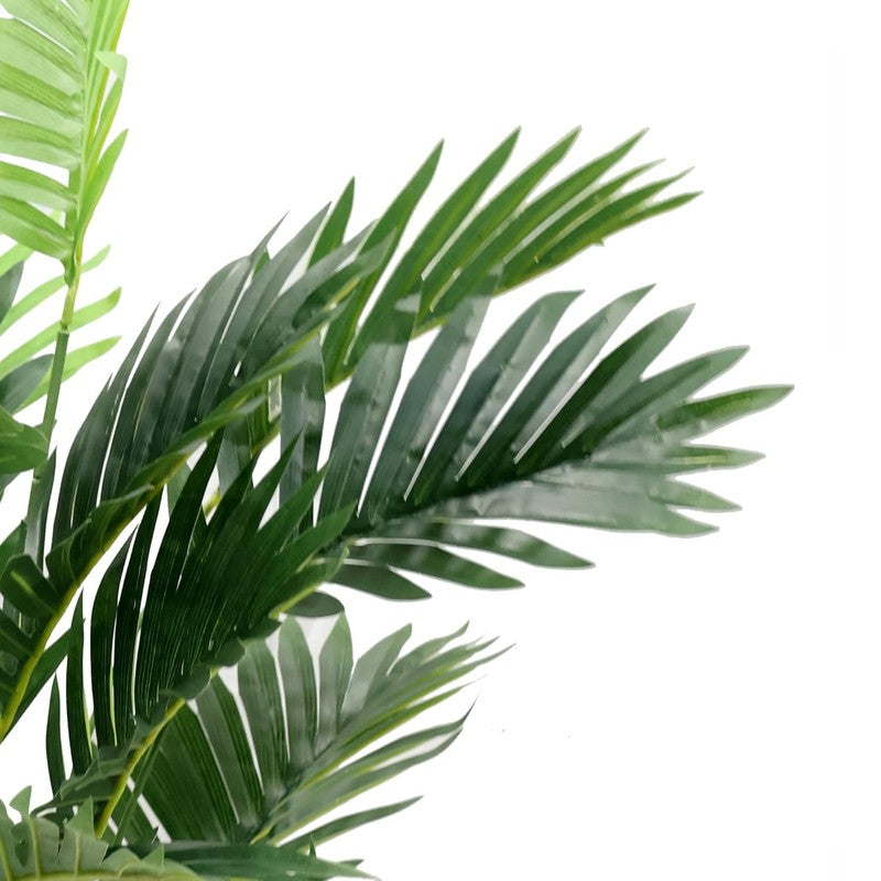 Leafscape Artificial Areca Palm Plant With Black Plastic Pot - 2.5 Feet media 5