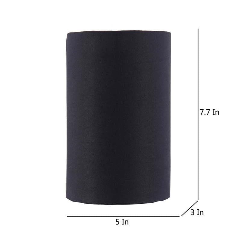 Hemisphere Fabric Wall Lamp - Black media 7