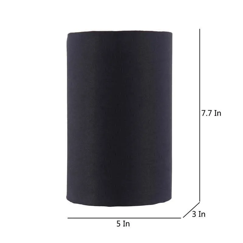 Hemisphere Fabric Wall Lamp - Black media 7