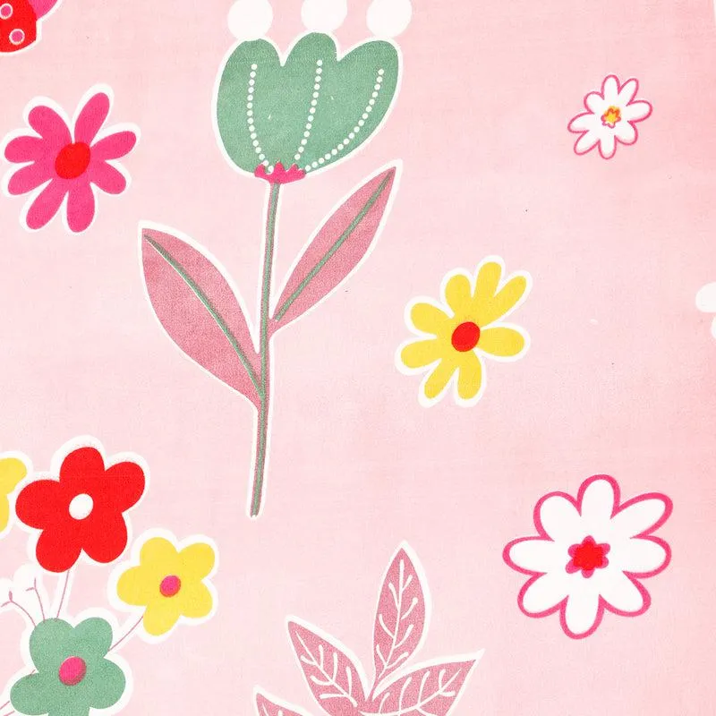 Jagvi Floral Microfiber Bedsheet - 110 GSM media 6