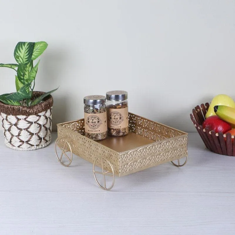 Cartwheel Chase Iron Platter media 1