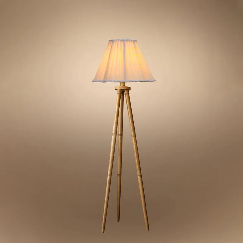 Pleatra I Tripod Floor Lamp - White media 5