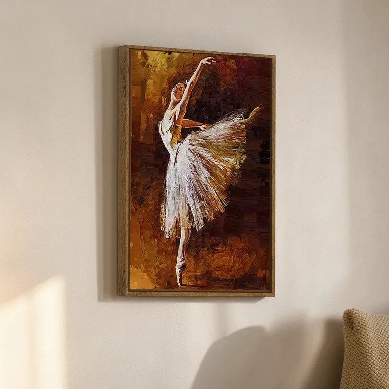 Lunar Grace Canvas Wall Art With Frame media 3